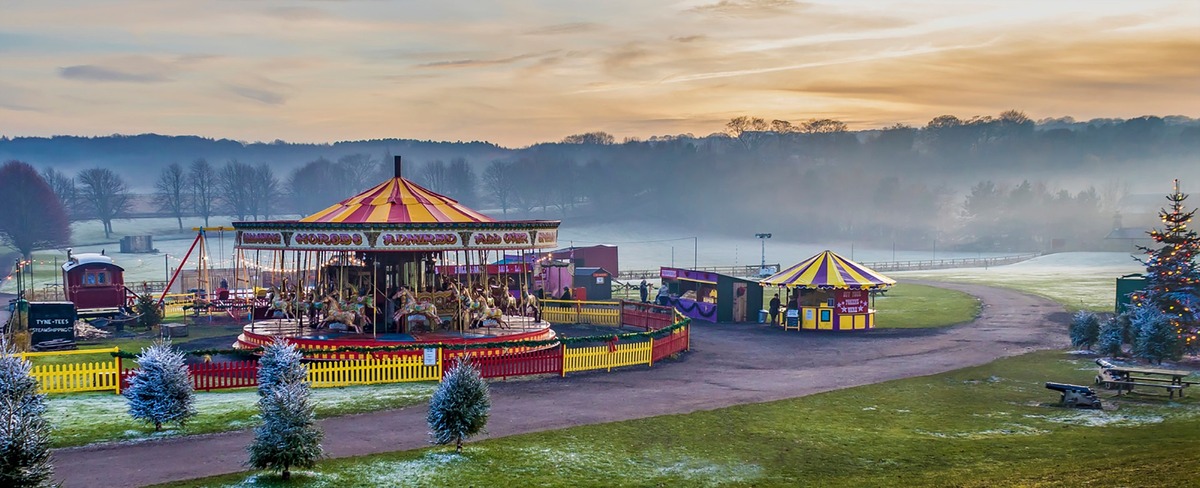 February - Beamish Christmas Funfair by Martin Stubbs